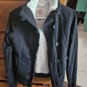 SO Gray Fleece Jacket